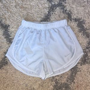 NIKE Dri-fit Tempo running shorts white